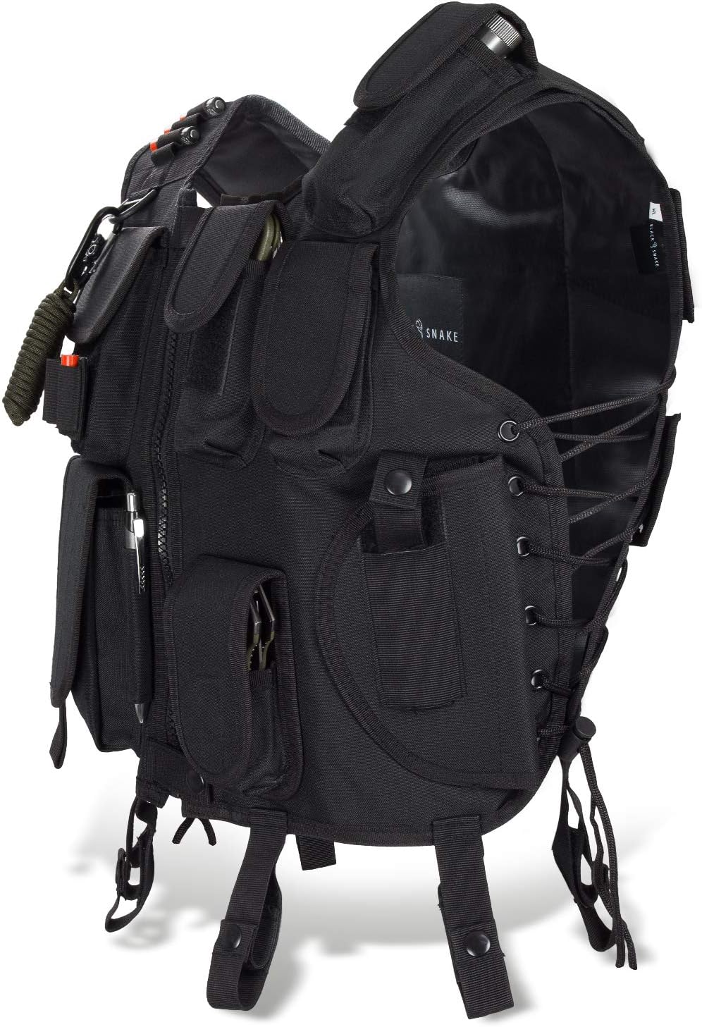 Black Snake Unisex Kostüm Kostüm XS-S SECURITY, XS-S SECURITY