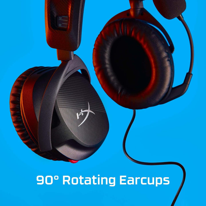 HyperX Cloud Stinger 2 – Grösse neu definiert, Leichtes Over-Ear-Headset mit Mikrofon, Stummschaltun