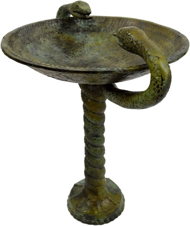 Hand Made Myzinäische Bronze, Kylix mit Schlangen, antikes griechisches Kunst, Wachsausschmelzung, B