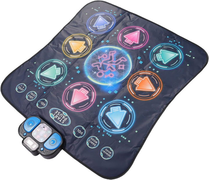 LED Tanzmatte, Interaktives Multi-Level Challenge Spiel, Kinder Spielzeug Tragbar, for Zuhause Schul