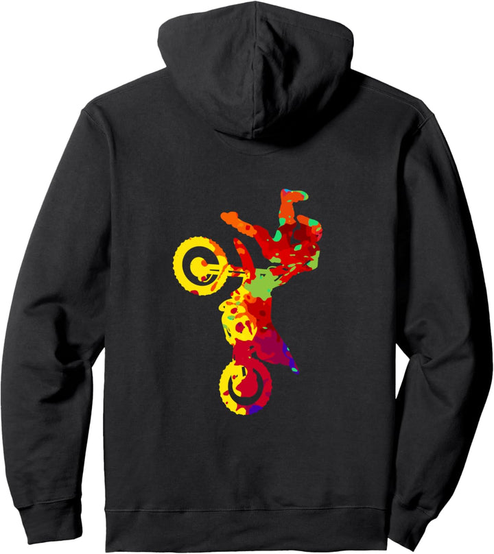 Motocross Enduro Supermoto Bike Dirt Biker Pullover Hoodie