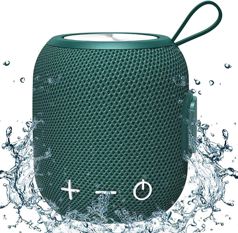 FIGMASU Lautsprecher Box Bluetooth Tragbarer Wasserdicht, Musik Box mit Stereo Bass 360 HD Surround