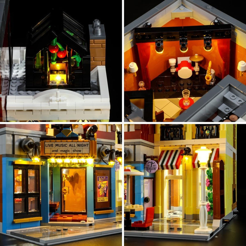 LIGHTAILING Licht-Set Für Lego- 10312 Jazzclub - Led-Beleuchtungsset Kompatibel Mit Lego Bausteinen