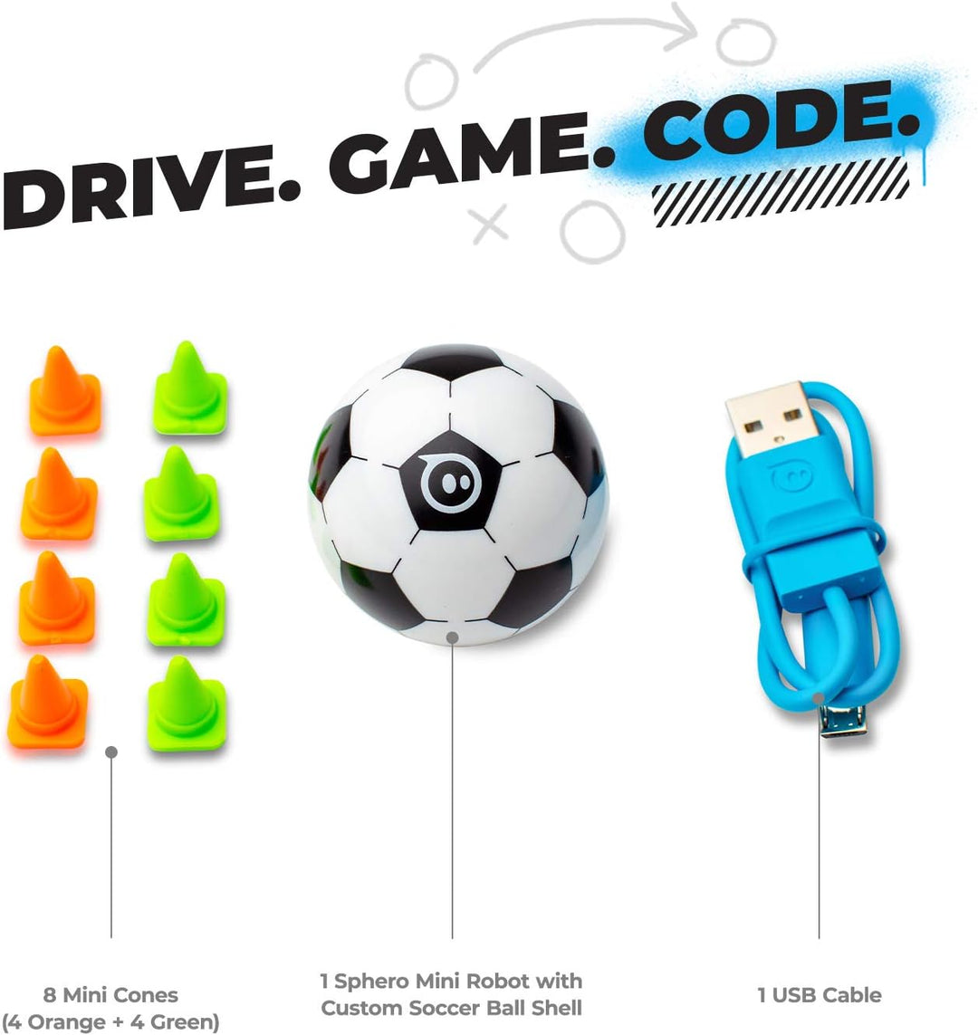 Sphero Mini Soccer: Appgesteuerter Spielzeugroboter für Kinder - Fussballspiel und Smartphone-Fernst