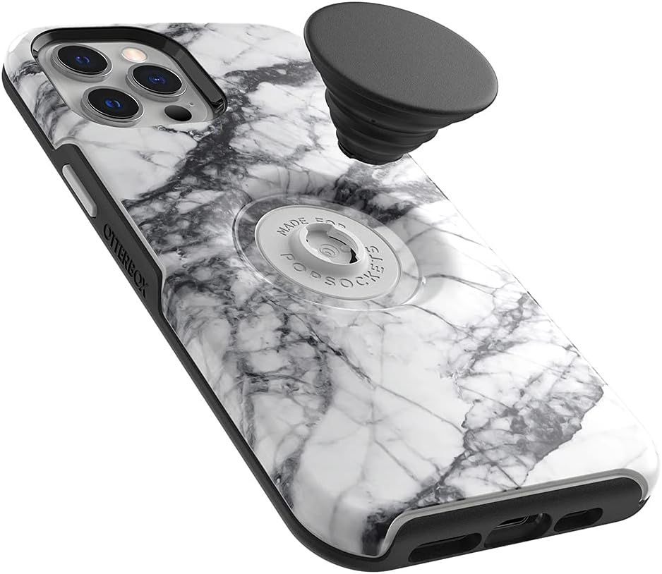 OtterBox für Apple iPhone 12 Pro Max, Schlanke Schutzhülle mit integriertem PopSockets PopGrip, Otte