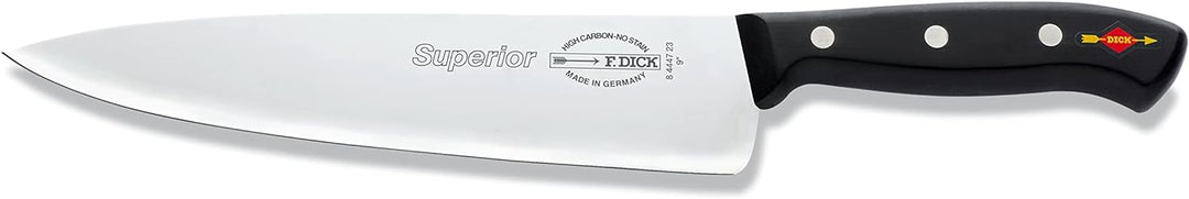 F. DICK Kochmesser, Küchenmesser, Superior (Messer mit Klinge 23 cm, X55CrMo14 Stahl, nichtrostend,