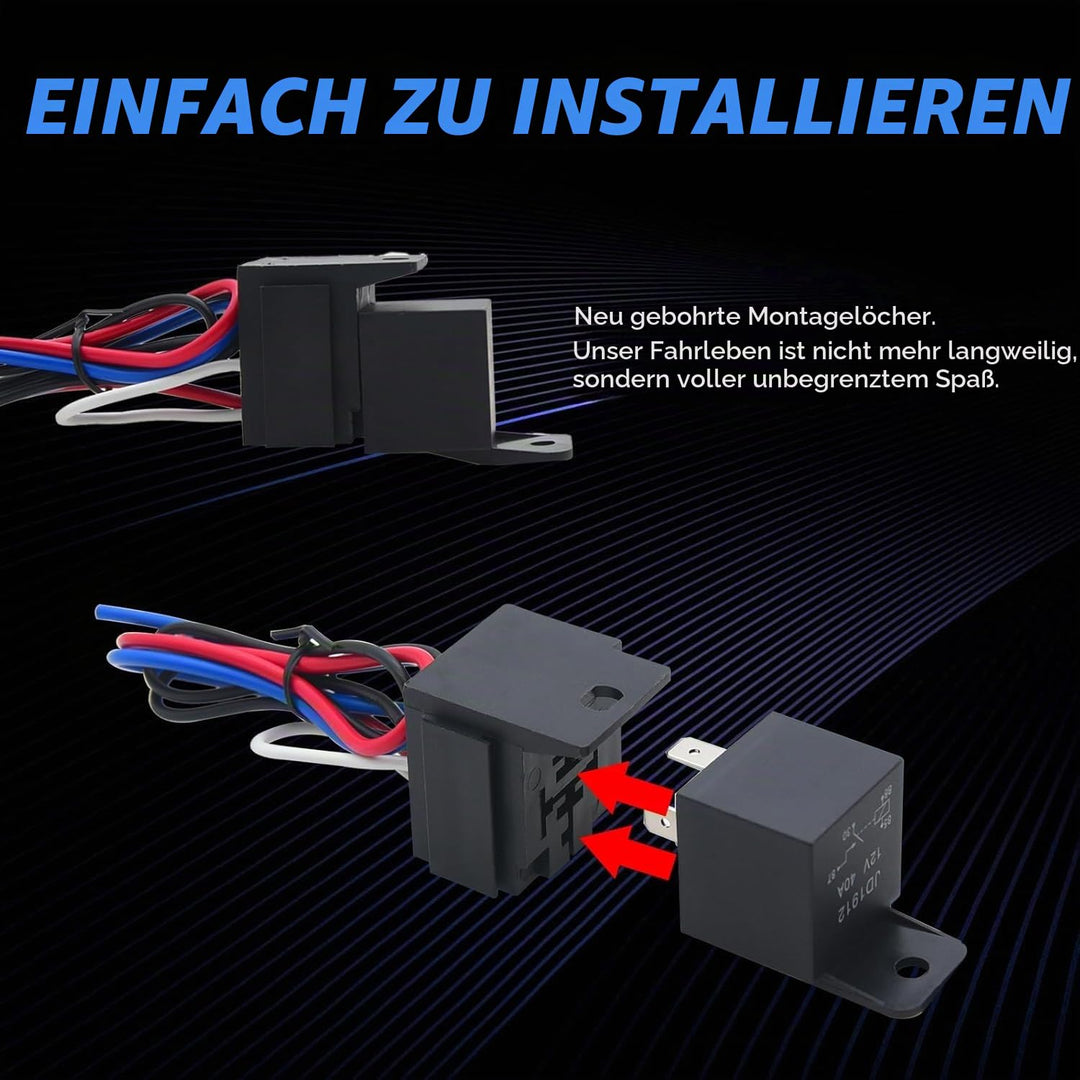 Geloo 12 V Kippschalter Panel Motor Start Druckschalter Kohlefaser Rennwagen Kohlefaser Rennwagen 2