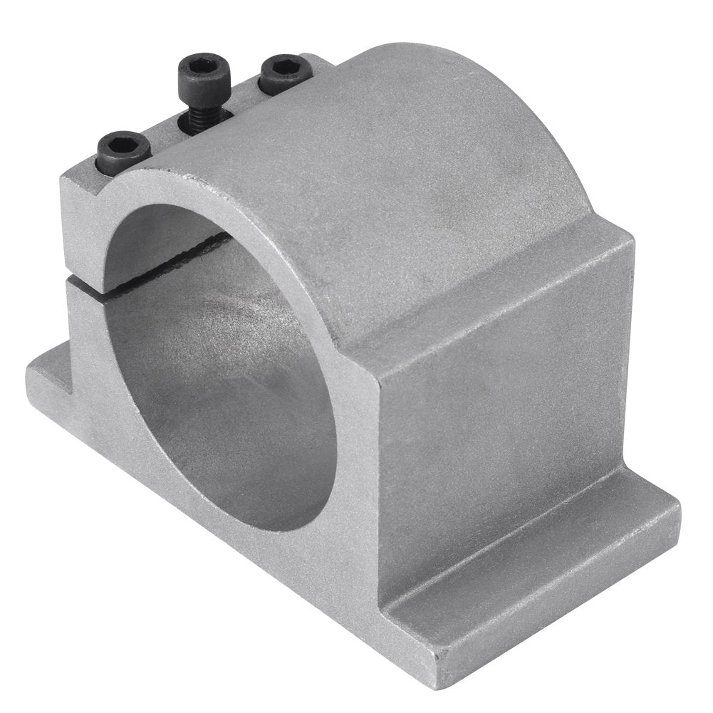 CNC Fräse Spindelaufnahme Spindelhalter, 80 mm Durchmesser CNC Spindelmotor Halterung aus Aluminium