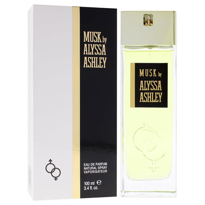 Alyssa Ashley - Musk Eau de Parfum Spray für Damen und Herren - 100 ml 100 ml (1er Pack), 100 ml (1e