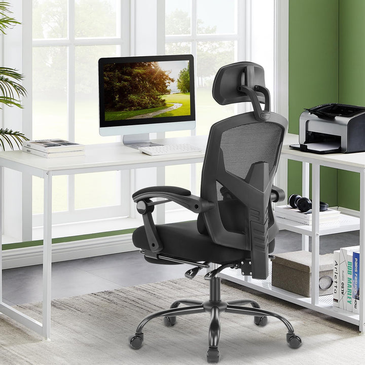 DUMOS Bürostuhl Ergonomisch EIN Schreibtischstuhl mit Komfortarmlehnen Ausgestattet mit Einer Bequem