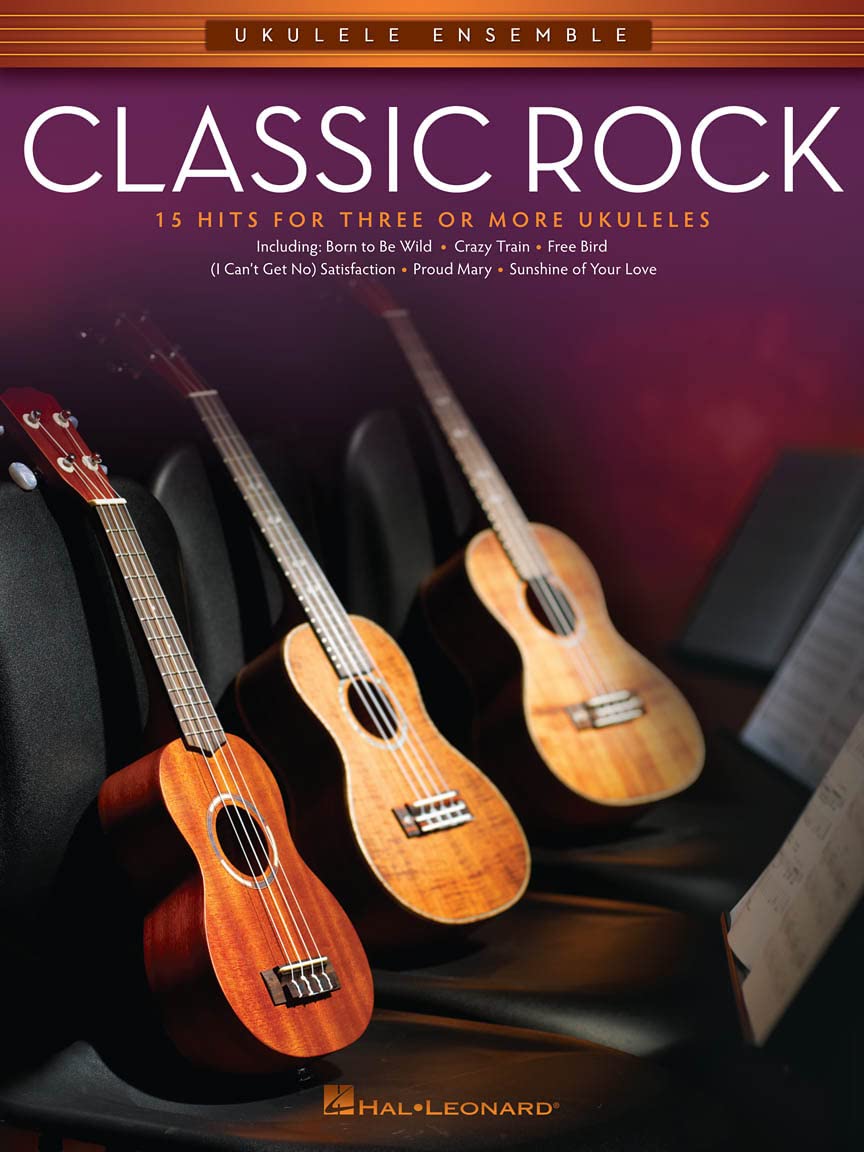 Classic Rock: 15 Hits for Three or More Ukuleles (Ukulele Ensemble), Taschenbuch