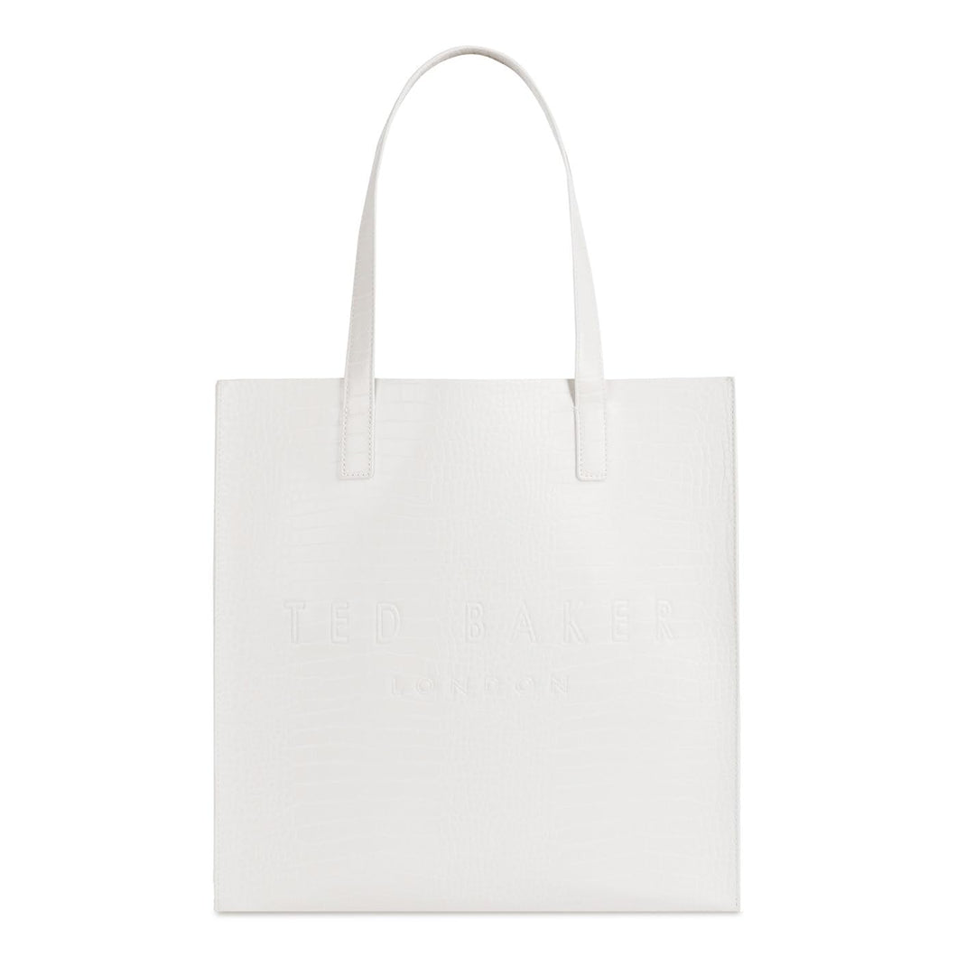 Ted Baker - Damen - Handtasche - CROCCON - Schultergurt, inneres Reissverschlussfach Nude, Nude