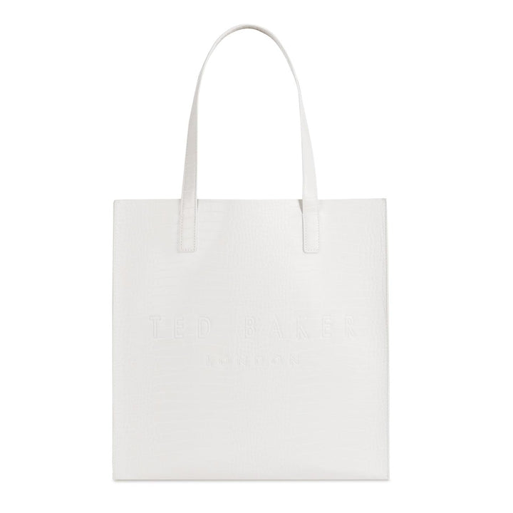 Ted Baker - Damen - Handtasche - CROCCON - Schultergurt, inneres Reissverschlussfach Nude, Nude