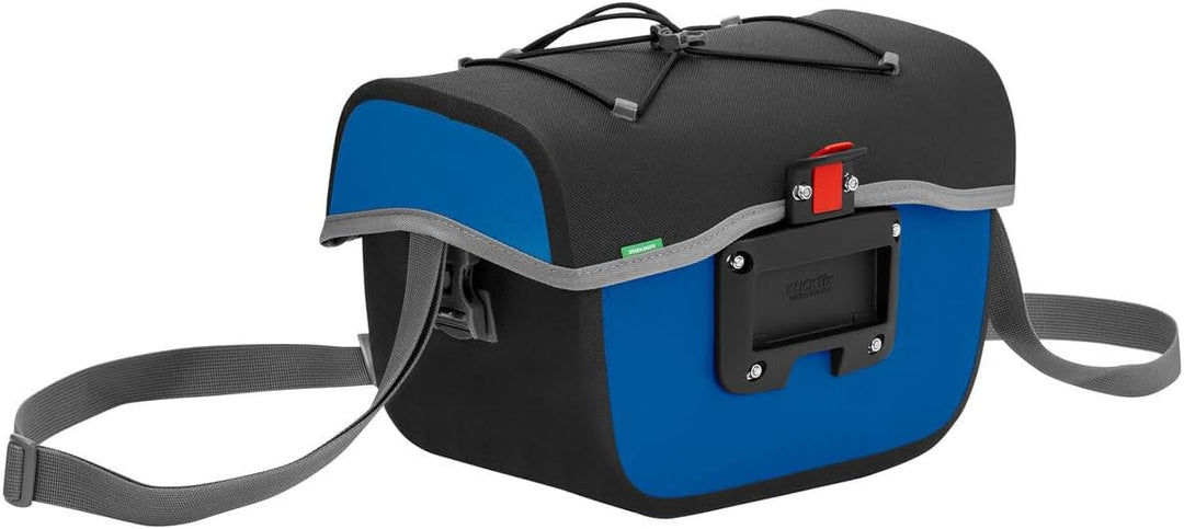 VAUDE Fahrrad Lenkertasche Aqua Box, 6 Liter Volumen, wasserdicht verschweisst Einheitsgrösse Blue,