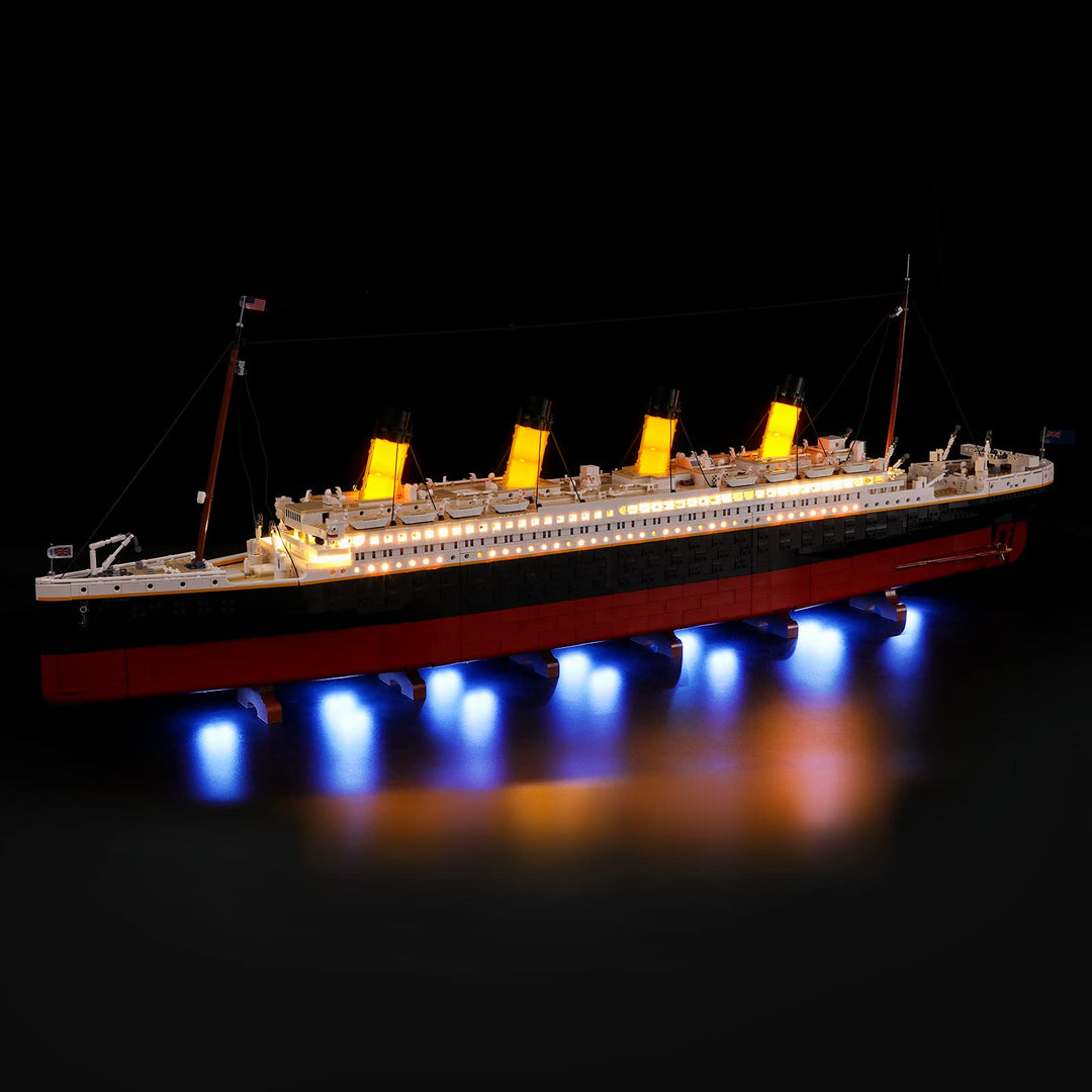 BRIKSMAX Led Beleuchtungsset für Lego Creator Lego Titanic - Compatible with Lego 10294 Bausteinen M