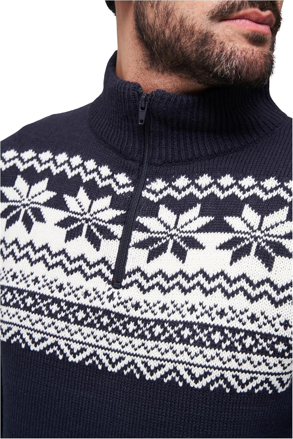 Brandit Herren Troyer Norweger Pullover, Blau