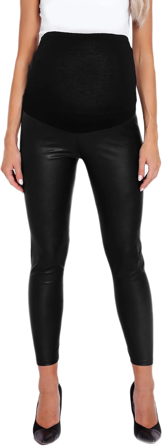 Selente Mummy Love Damen Lange Umstandshose/Umstandsleggins/Umstandstreggins (Made in EU) für die Sc