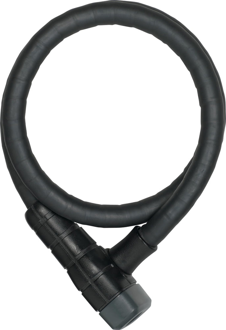 ABUS Panzerkabelschloss Steel-O-Flex Microflex 6615K - Kabelschloss aus Stahlkabel mit Panzer aus St
