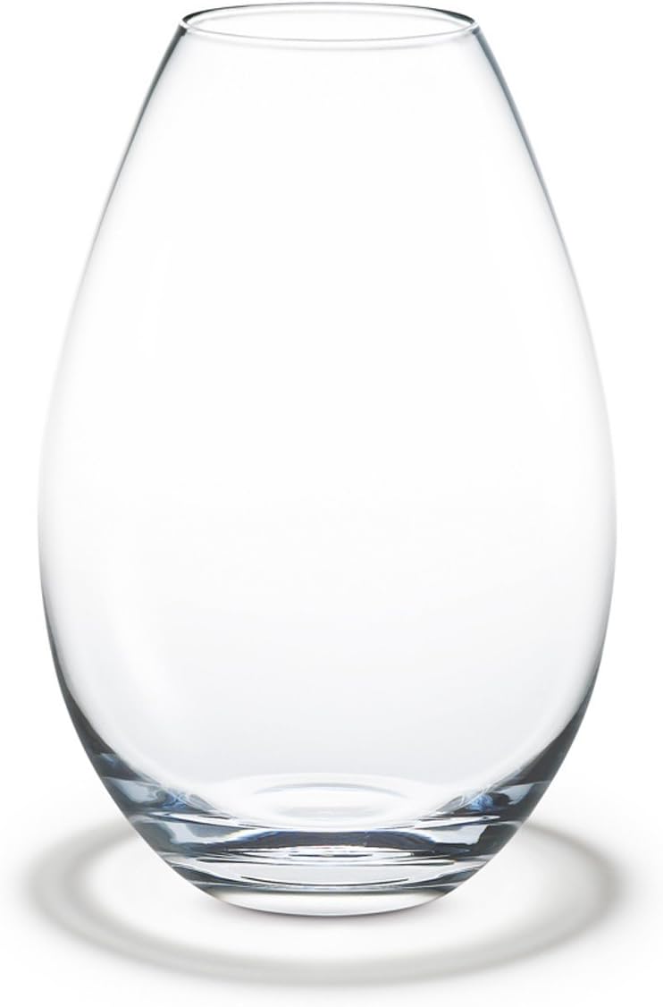 Holmegaard Vase H20.5 cm Cocoon Originaldesign aus mundgeblasenem Glas, klar 20,5 cm Klar, 20,5 cm K