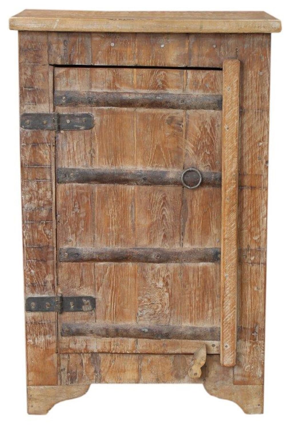 GURU SHOP Vintage Beistellschrank, Kommode, Nachttischschrank, Flurschrank - Modell 83, 63x41x36 cm
