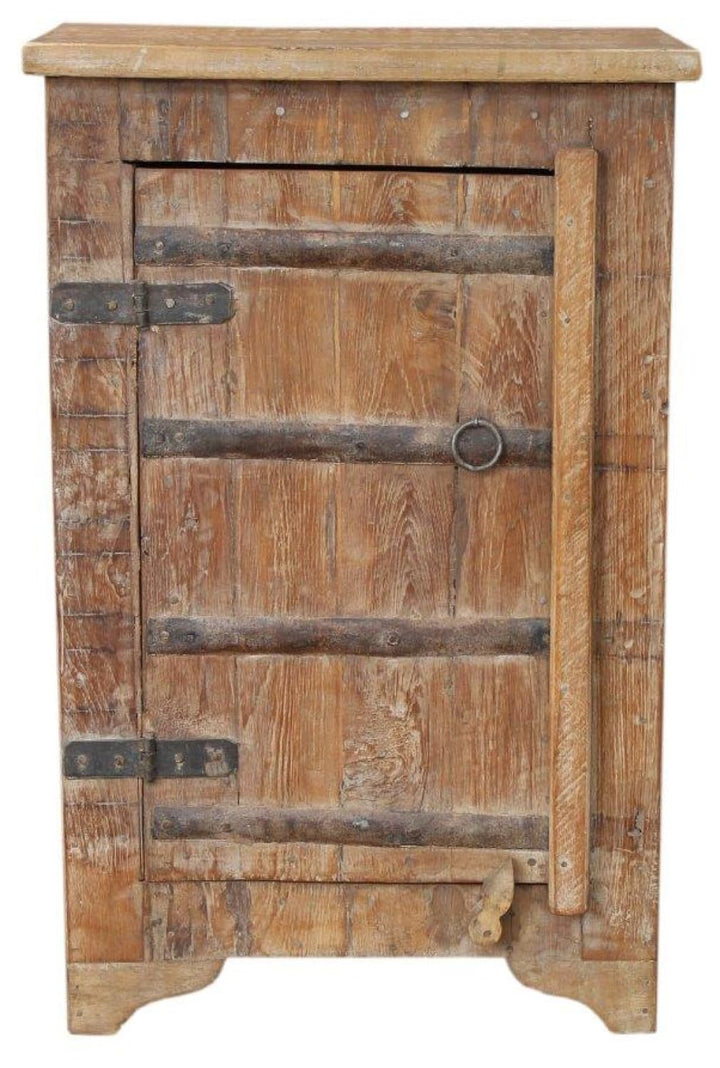 GURU SHOP Vintage Beistellschrank, Kommode, Nachttischschrank, Flurschrank - Modell 83, 63x41x36 cm
