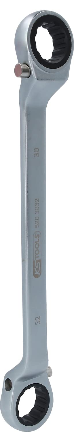 KS Tools 520.3032 CLASSIC Ratschenringschlüssel, umschaltbar, 30x32mm