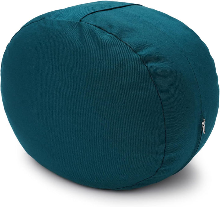 Yogabox Glückssitz® Yogakissen OVAL - regional hergestellt petrol, petrol