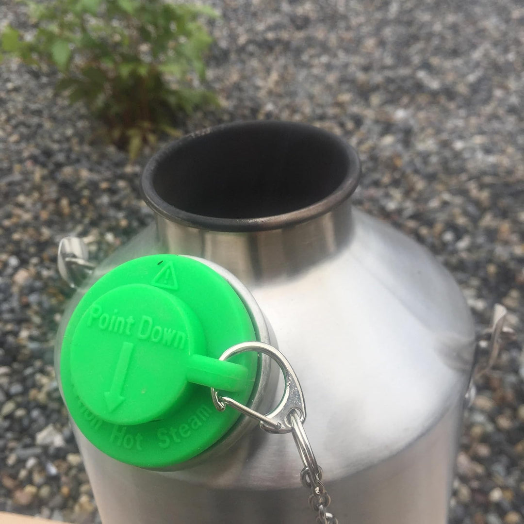 Kelly Kettle - Base Camp Wasserkocher aus aluminium - komplettes Camping & Ofen Set leichter Holzofe