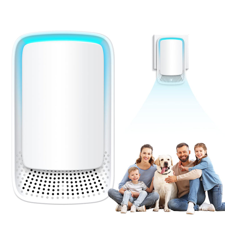 Jostart Ionisator Luftreiniger, Plug in Negativ Ionen Air Purifier für Wohnung Raucherzimmer Haustie