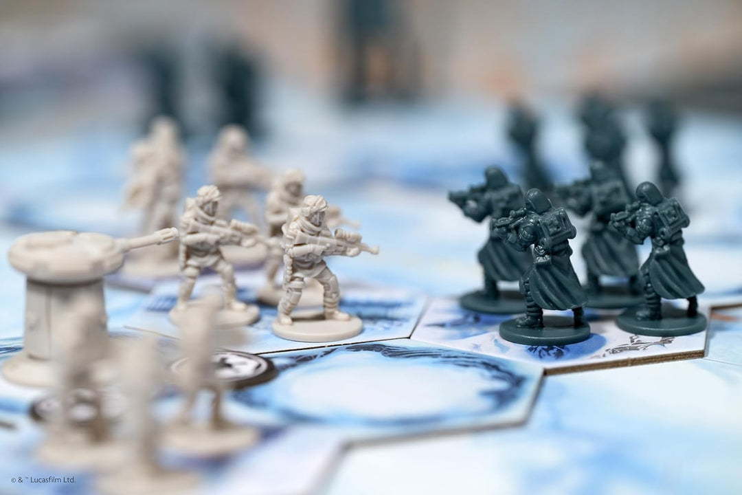 Days of Wonder, Star Wars Battle of Hoth – Strategisches Brettspiel für 2-4 Spieler ab 8 Jahren – mi