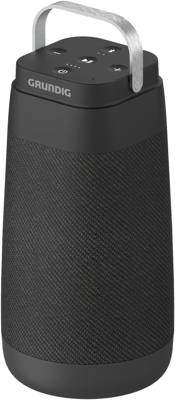 Grundig BT Speaker Connect 360, Bluetooth Lautsprecher, Musikbox, 360°-Sound, bis zu 30 m Reichweite