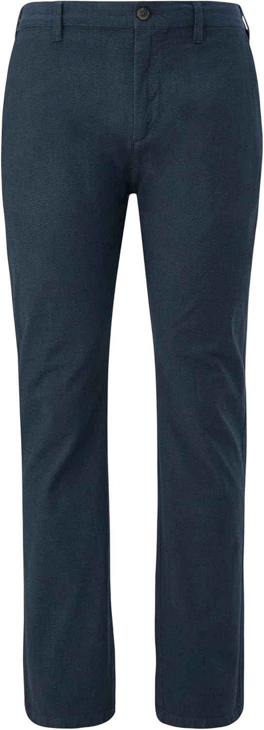 s.Oliver Regular: Chino aus Baumwollstretch 38W / 36L Blau, 38W / 36L Blau