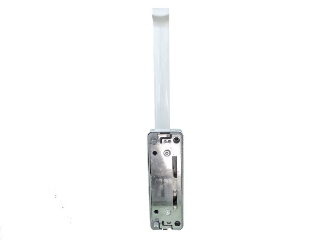 GU-966 Getriebe-Drehgriff DIRIGENT, Aussperrsicherung, weiss, rechts rechts Aluminium Weiss Beschich