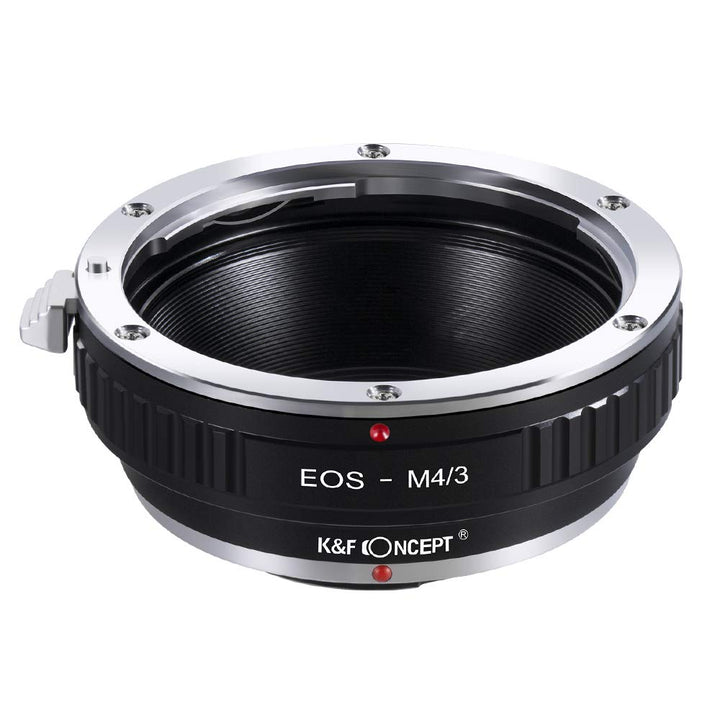 K&F Concept EOS-M4/3 Objektivadapter Objektiv Adapter Ring für EOS EF Objektiv auf M4/3 MFT Olympus