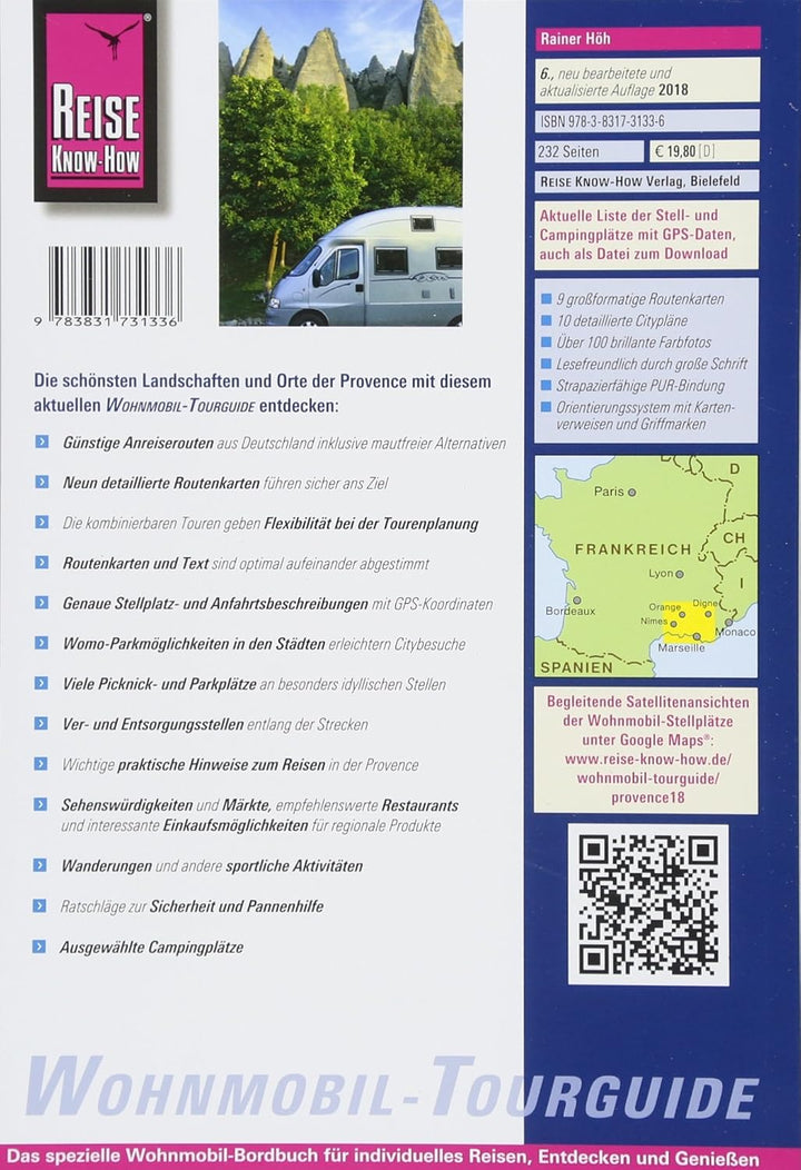 Reise Know-How Wohnmobil-Tourguide Provence: Die schönsten Routen, Taschenbuch