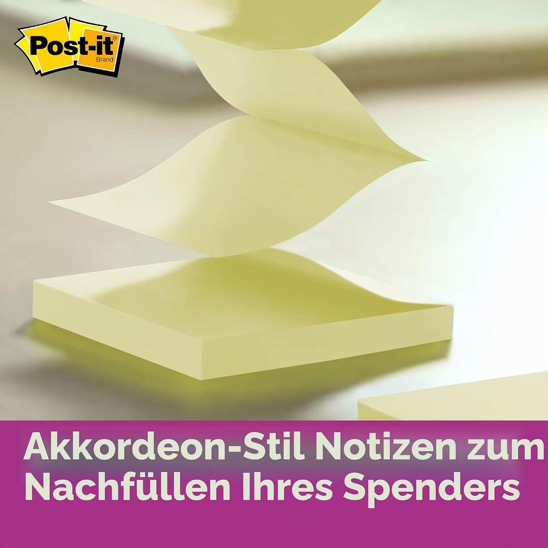 Post-it Pop-Up-Notizen- und Flaggenspender, Designer-Serie für 7,6 x 7,6 cm Pop-Up-Notizen und Flagg