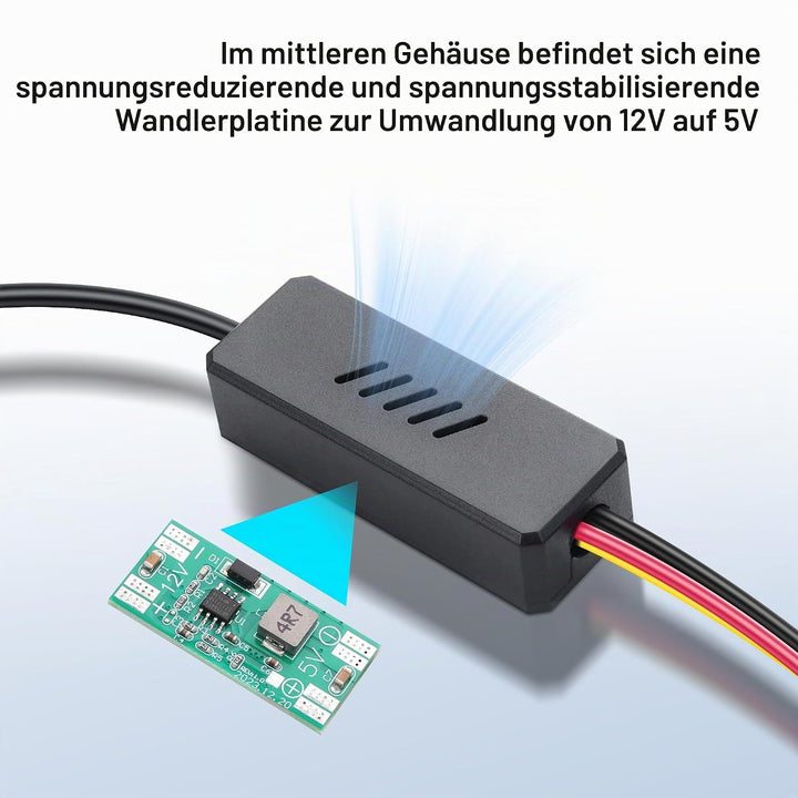 SinLoon DC5525 auf SATA-IDE-Festplatten-Netzteilkabel, DC 5,5 x 2,5 mm Buchse auf SATA-Buchse, Verlä