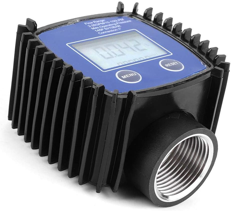 Durchflussmesser Digitalanzeige Hochgenauer Wasserdiesel Durchflussmesser Durchflussmesser 1 Zoll In