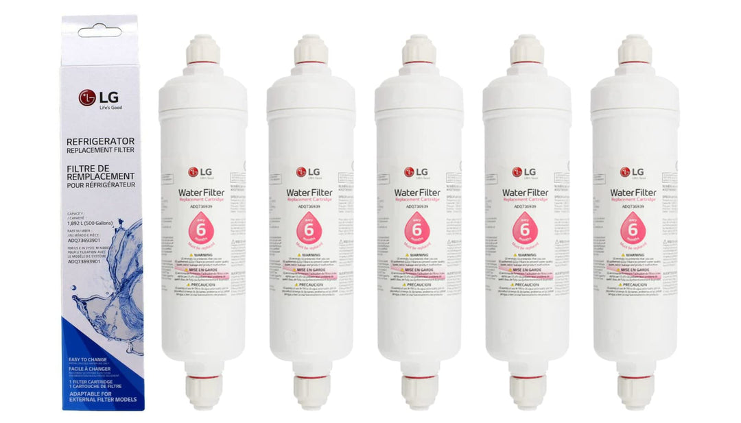 LG ADQ73693901 Ersatz-Kühlschrank-Wasserfilterkartusche (5 Stück)