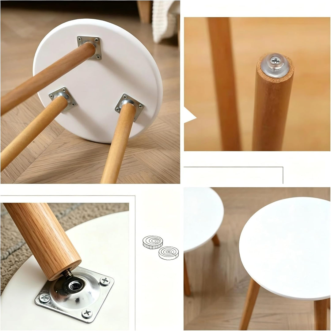 Pflanzenständer Blumenständer, Pflanzenregal Blumenhocker Holz, Pflanzenhocker Weiss, Geeignet für V