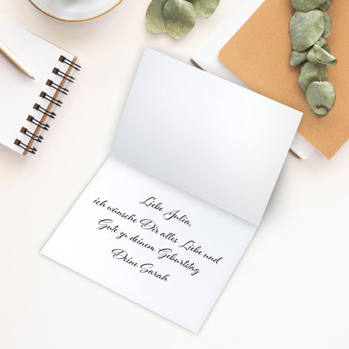 700 Faltkarten B6 - Weiss (Rein-Weiss) - Blanko Doppel-Karten - 12 x 17 cm - sehr formstabil - für D