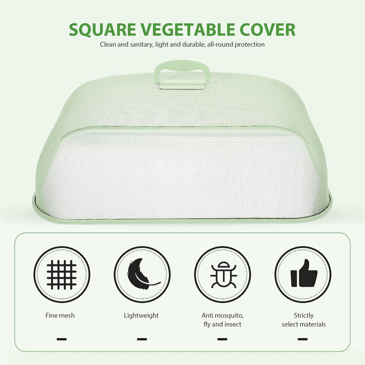 HEMOTON Eisen Lebensmittel Abdeckung Haube Fliegenhaube Metall Abdeckhaube Fliegenhauben Für Lebensm