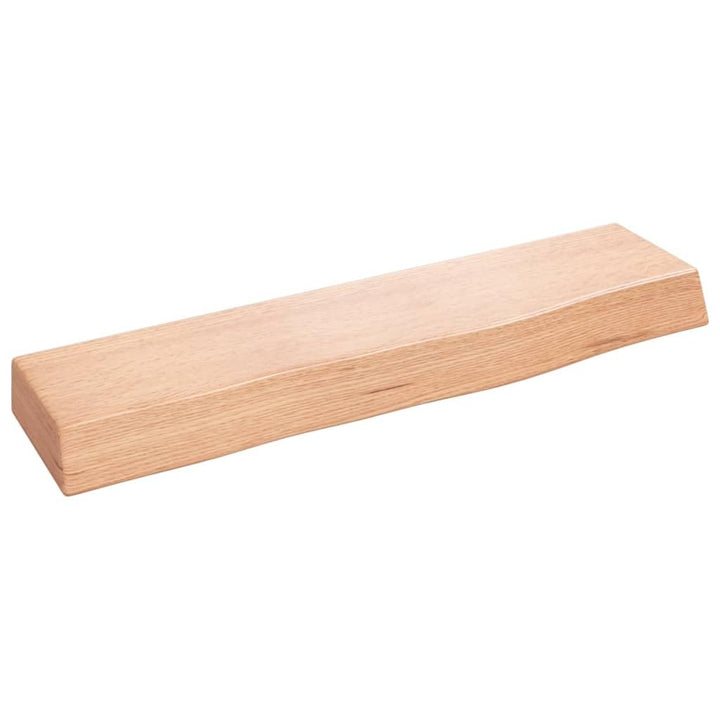 vidaXL Wandregal, Holzregal Regal Handgefertigt mit Baumkante, Wandboard Regalbrett Deko, Bücherrega