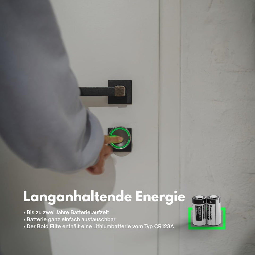 Bold - Smart Lock SX-35 - Türschloss mit App-Steuerung und Fernzugriff – Elektronisches Türschloss o