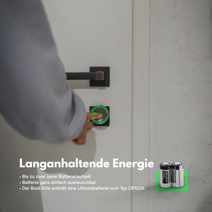 Bold - Smart Lock SX-35 - Türschloss mit App-Steuerung und Fernzugriff – Elektronisches Türschloss o
