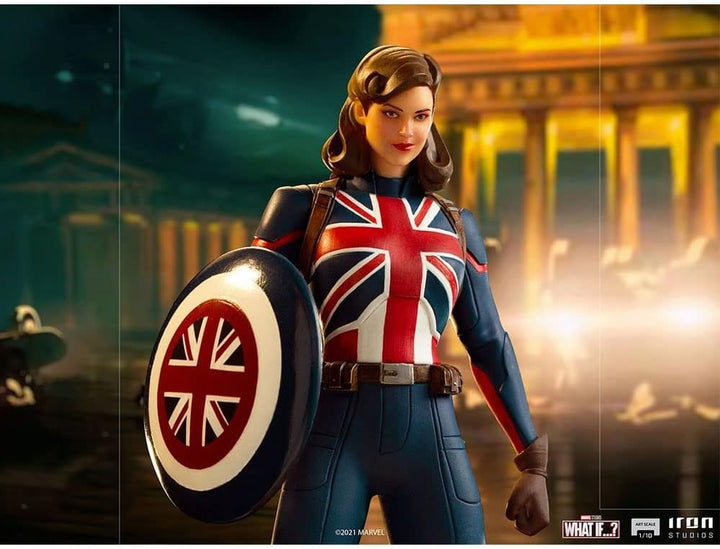 Iron Studios 1:10 Captain Carter - What If.? - Kunstmassstab