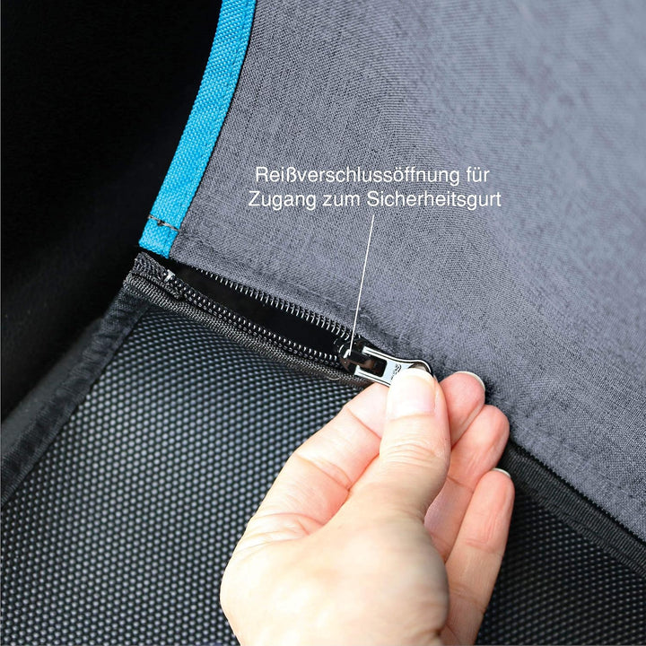 Kurgo Coast to Coast-Hängematte für Hunde, Wasserfester Schutzbezug für Autorückbank, Masse 140 cm x
