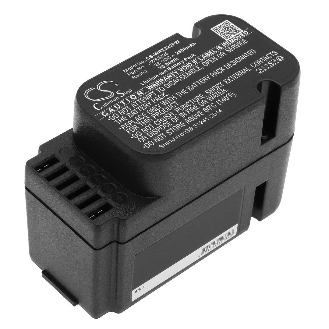 CS-WRX322PW Akkus 2500mAh Kompatibel mit [Worx] Landroid L1500, Landroid L1500i, Landroid L2000, Lan