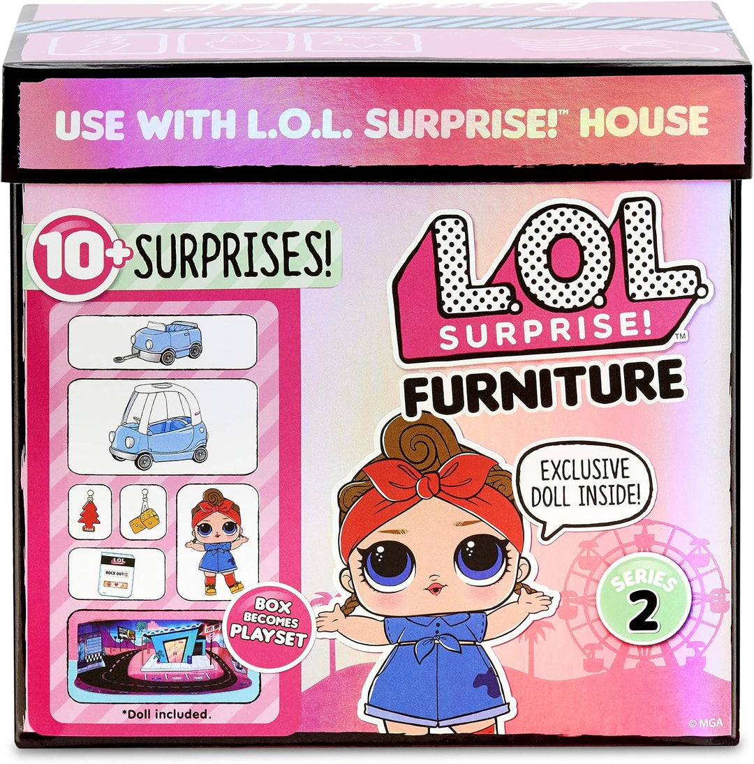 L.O.L. Surprise! 564928E7C Furniture - Puppenmöbel und Sammelfigur mit Zubehör Road-Trip mit Can Do