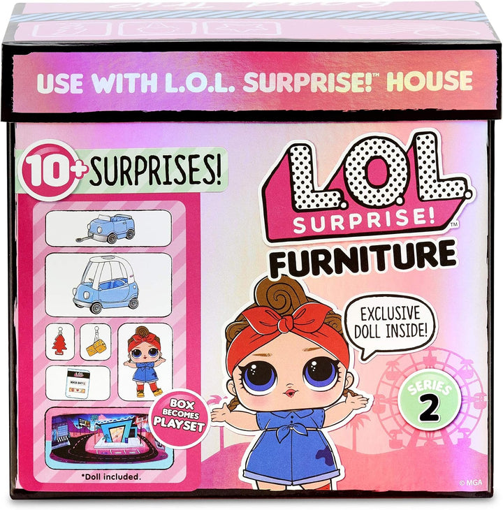 L.O.L. Surprise! 564928E7C Furniture - Puppenmöbel und Sammelfigur mit Zubehör Road-Trip mit Can Do